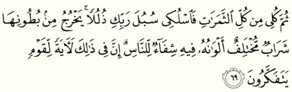 an-nahl ayat-69